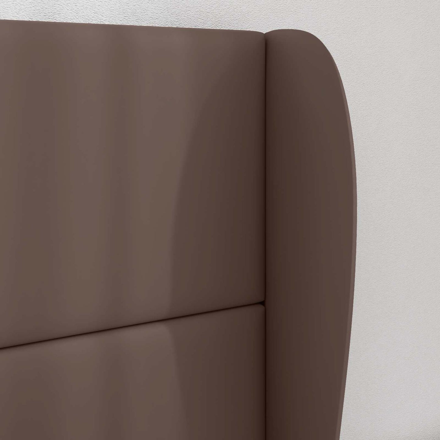 Headboard Ear Tan 80 x 23 x 6 cm PVC