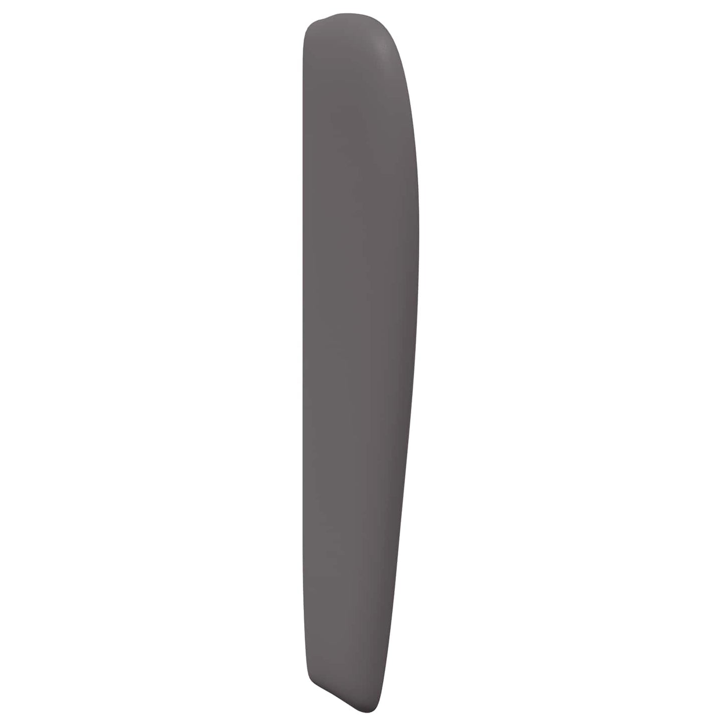 Headboard Ear Dim Grey 80 x 23 x 6 cm PVC