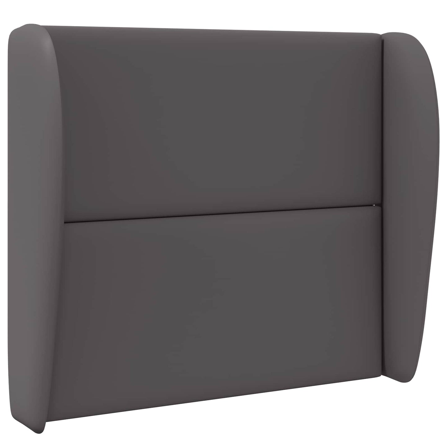 Headboard Ear Dim Grey 80 x 23 x 6 cm PVC