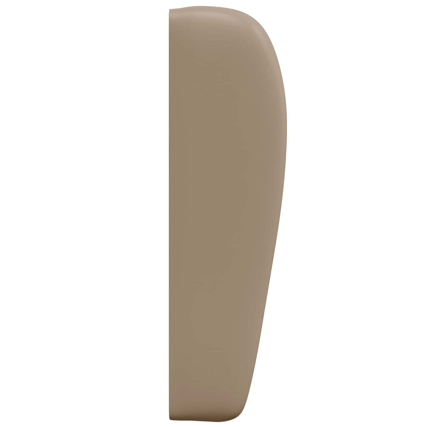 Headboard Ear Brown 80 x 23 x 6 cm PVC