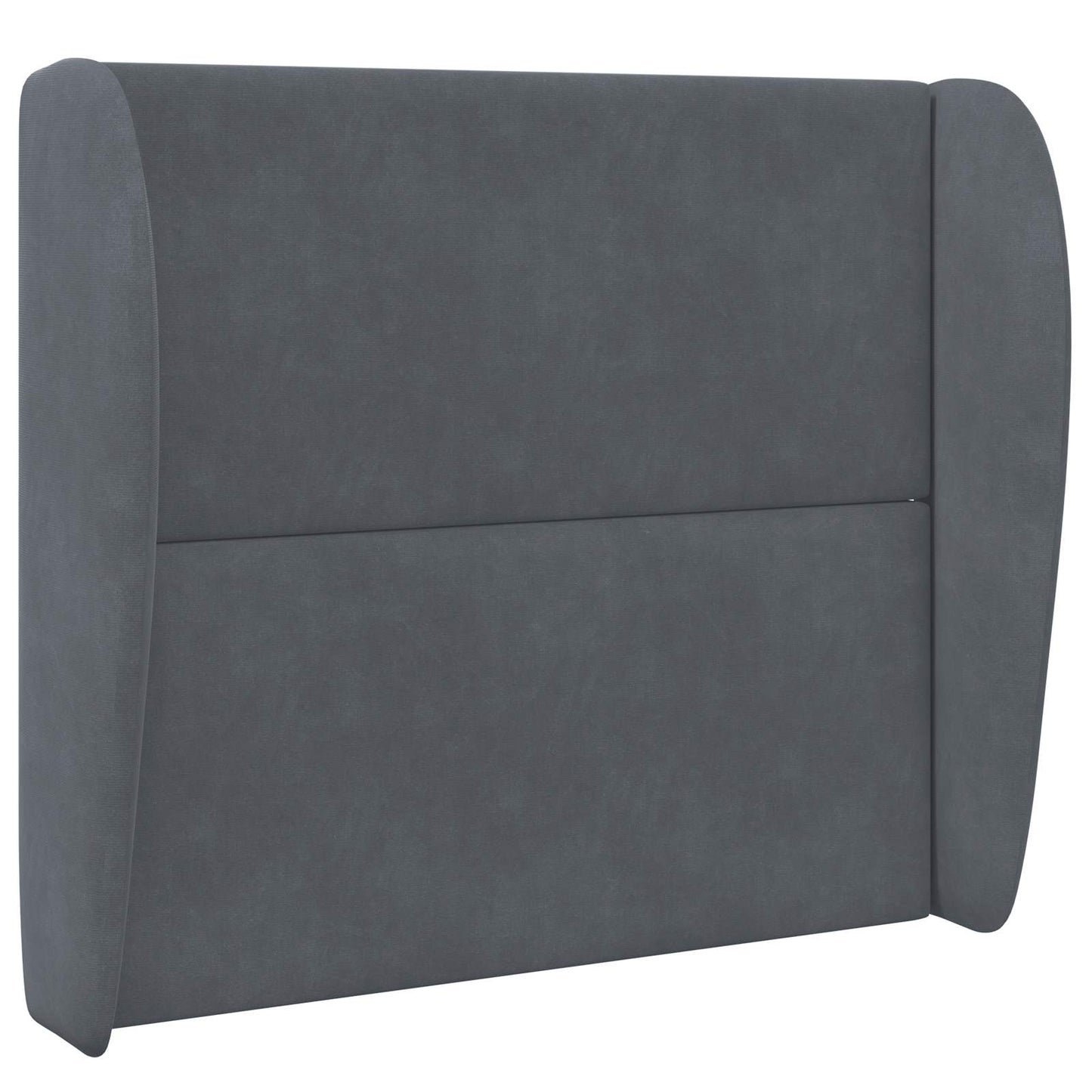 Headboard Ear Dim Grey 80 x 23 x 6 cm Velvet