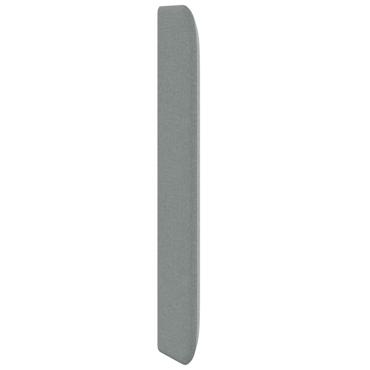 Headboard Ear Light grey 80 x 16 x 4 cm Fabric