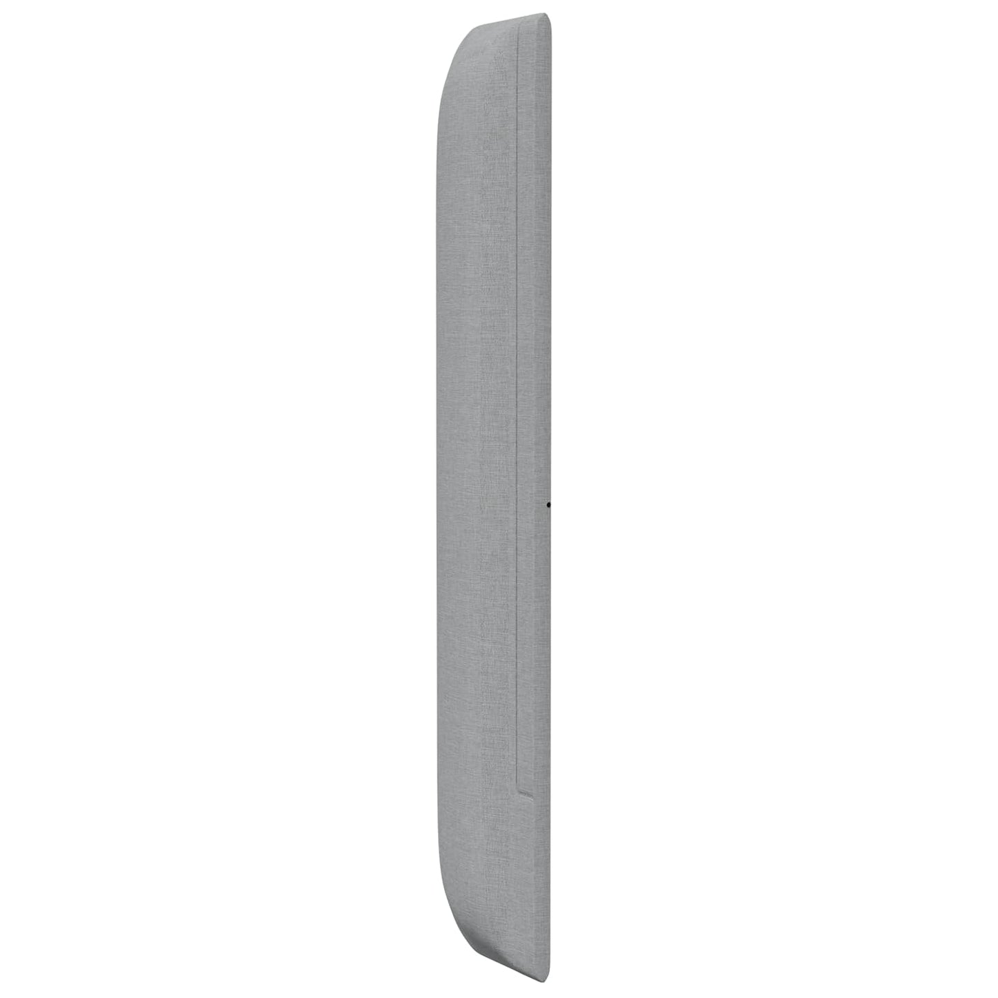 Headboard Ear Light grey 80 x 16 x 4 cm Fabric