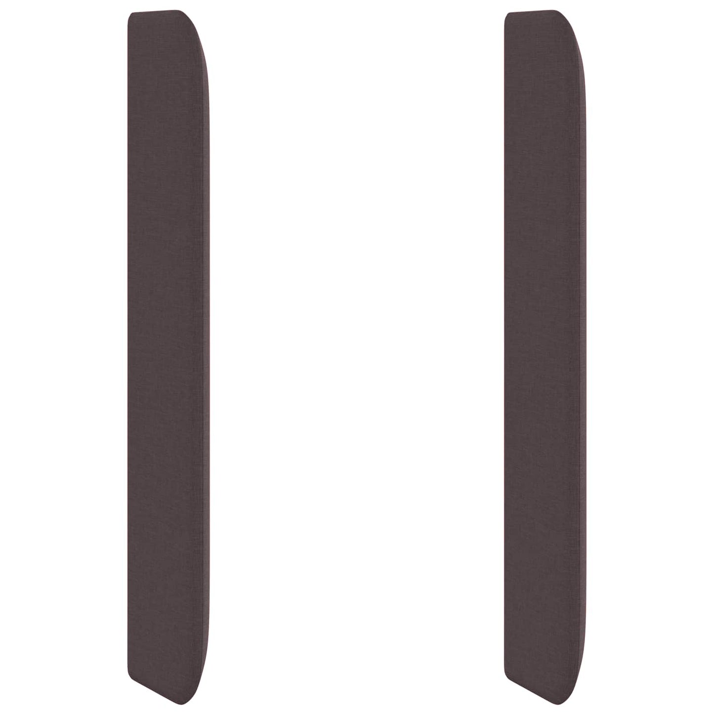 Headboard Ear Brown 80 x 16 x 4 cm Fabric