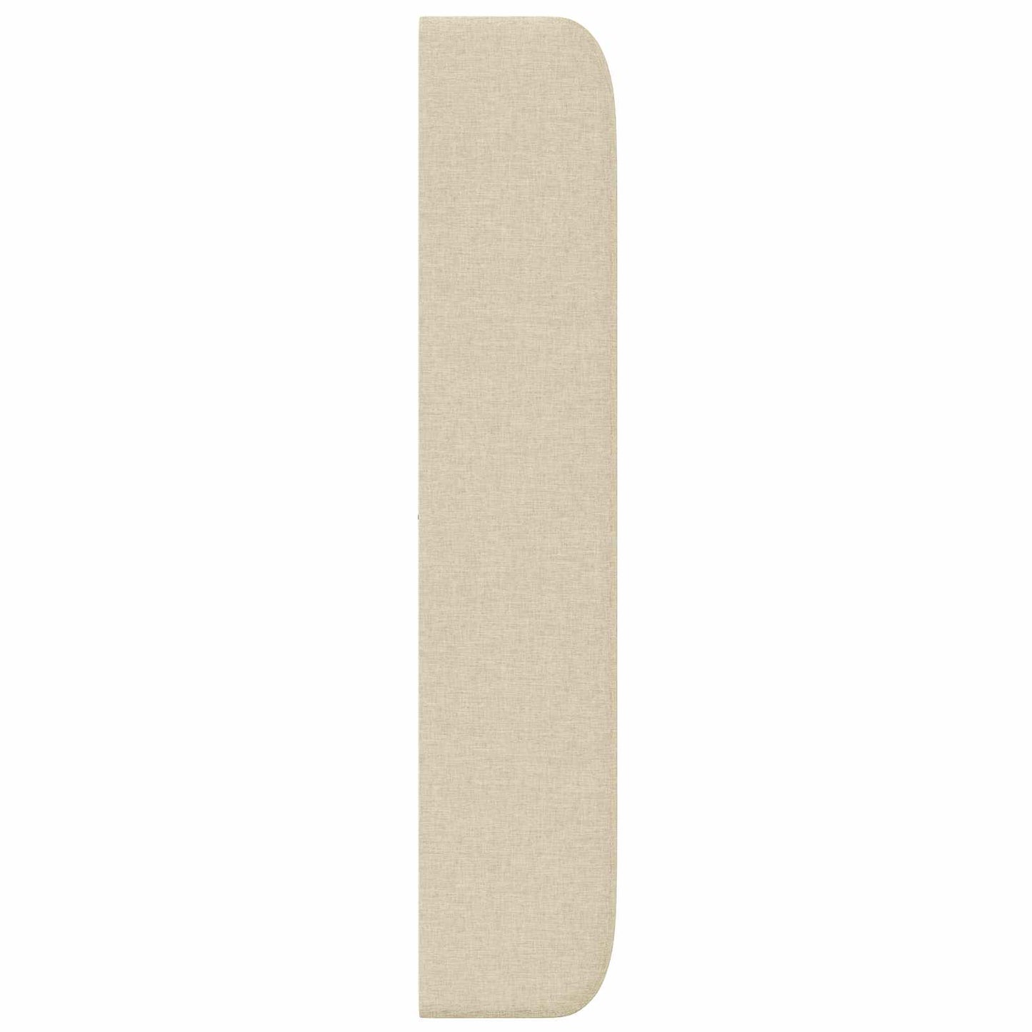 Headboard Ear Cream 80 x 16 x 4 cm Fabric