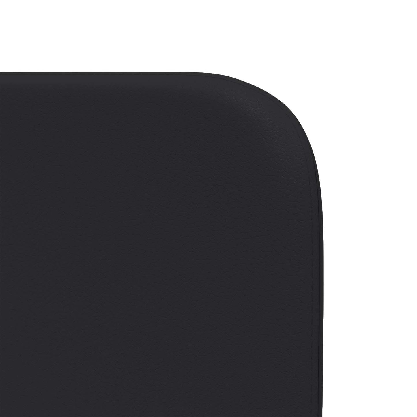 Headboard Ear Black 80 x 16 x 4 cm PVC