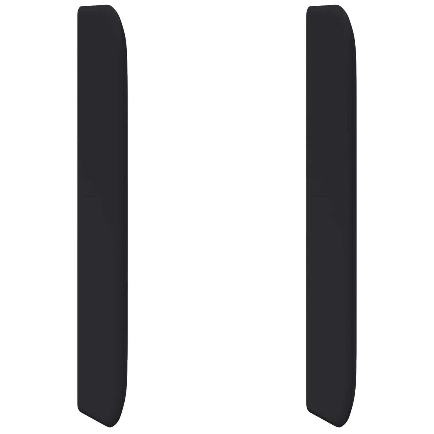 Headboard Ear Black 80 x 16 x 4 cm PVC