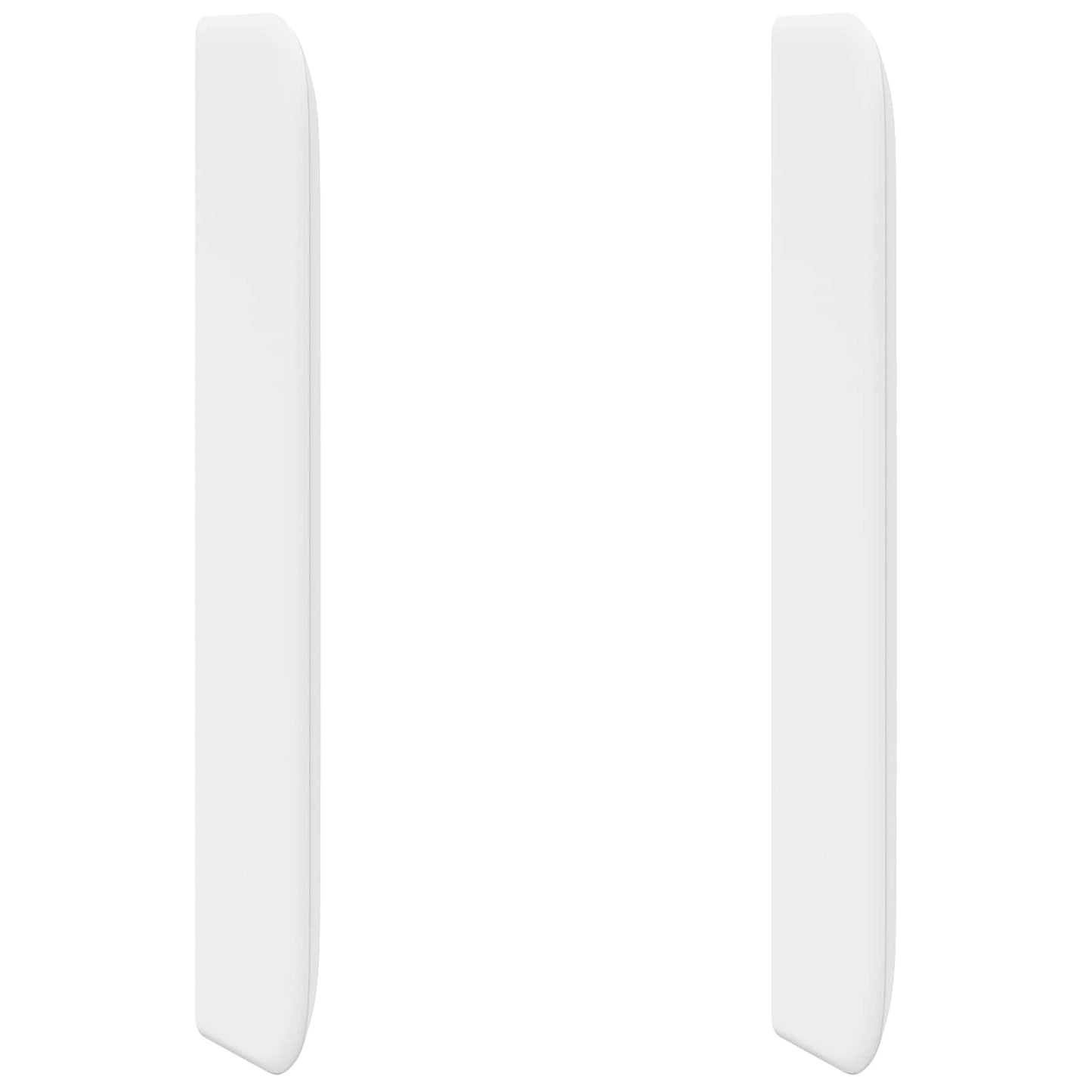Headboard Ear White 80 x 16 x 4 cm PVC