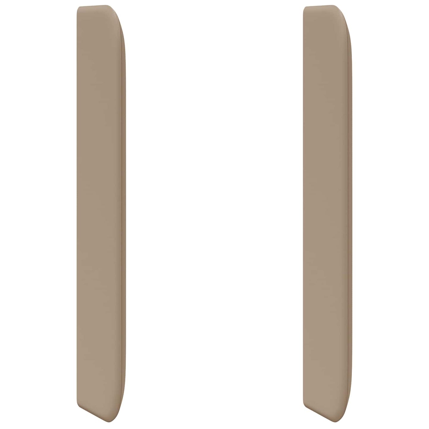 Headboard Ear Brown 80 x 16 x 4 cm PVC