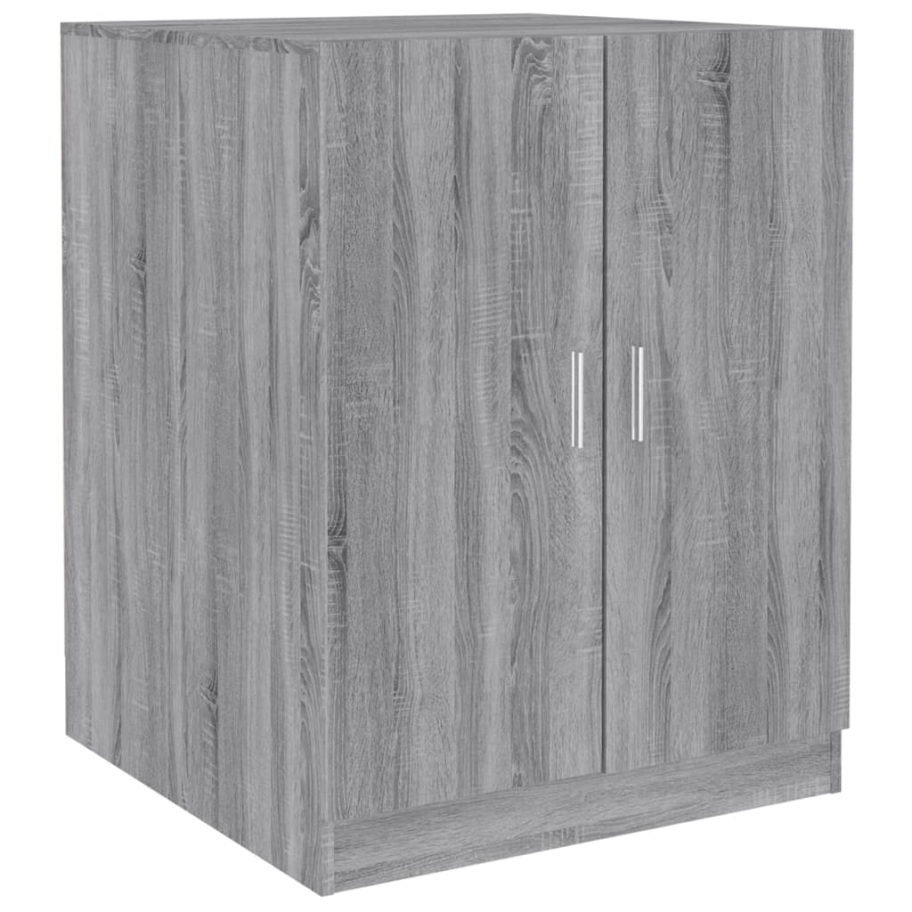 vidaXL Washing Machine Cabinet Grey Sonoma Engineered Wood