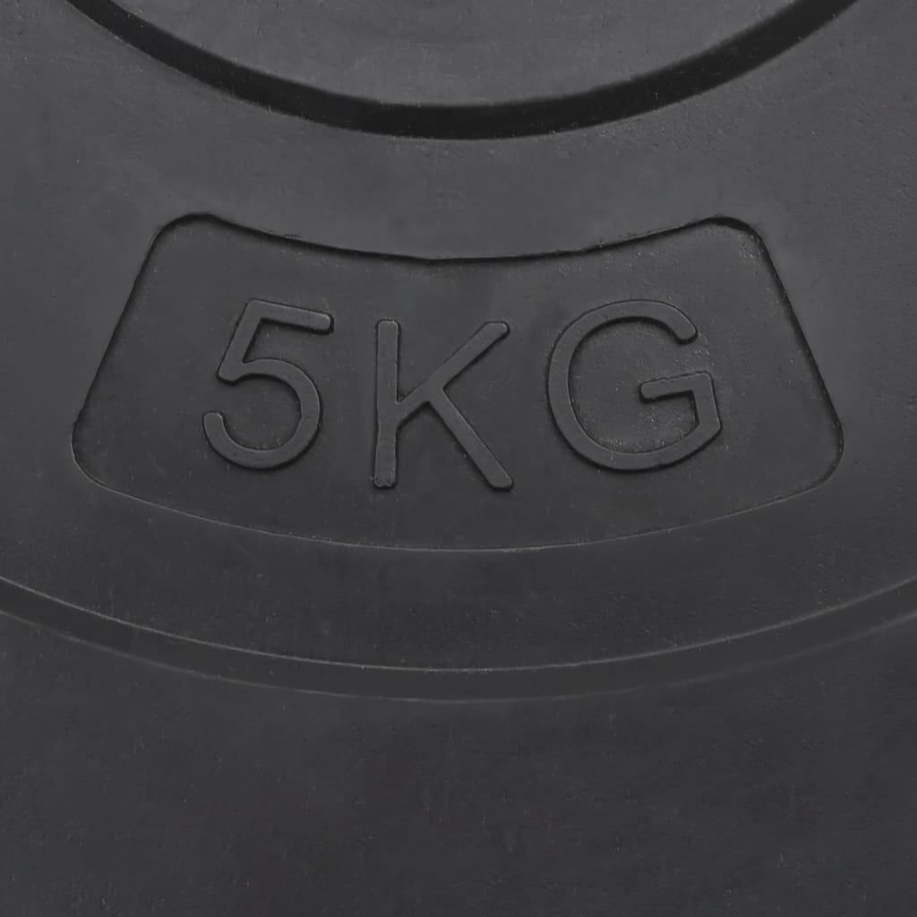 vidaXL Weight Plates 4 pcs 30 kg Cement