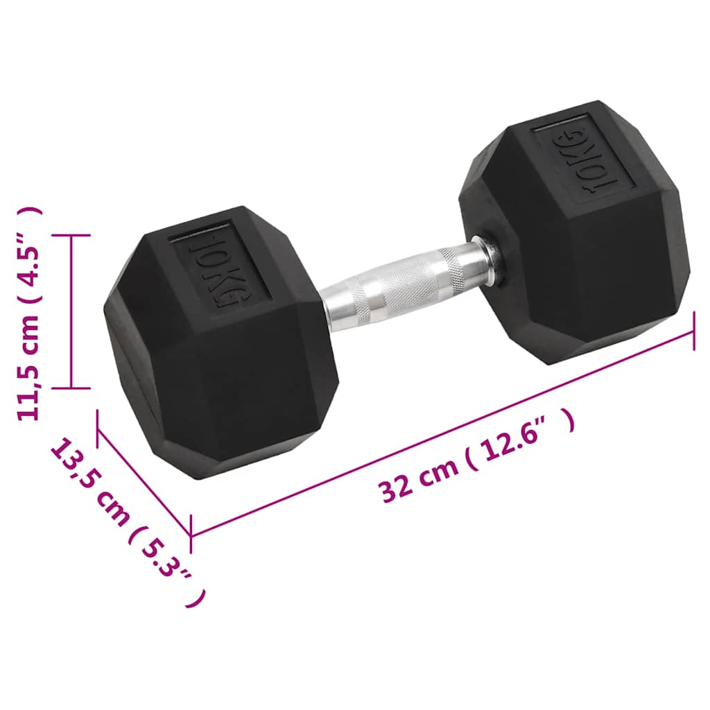 Dumbbells 2 pcs 20 kg Total Cast Iron