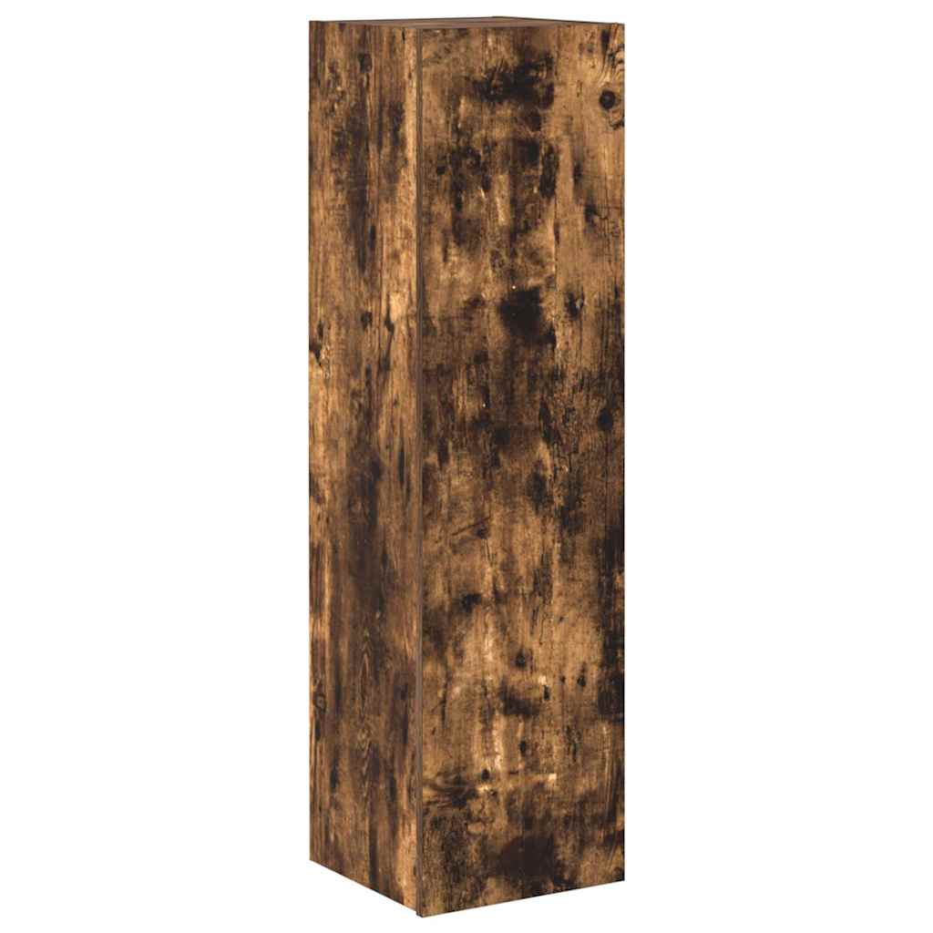 3 Piece TV Cabinet Set Smoked Oak Engineered Wood