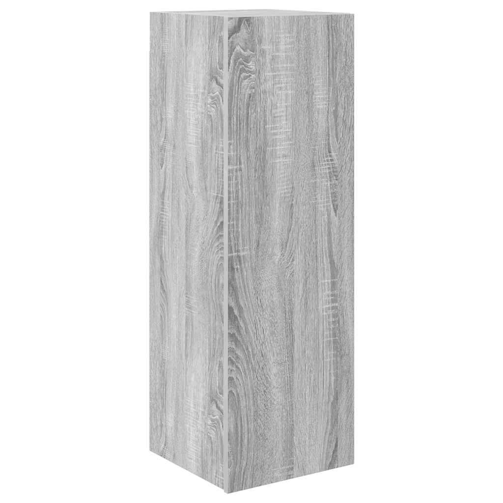 10 Piece TV Cabinet Set Grey Sonoma Engineered Wood