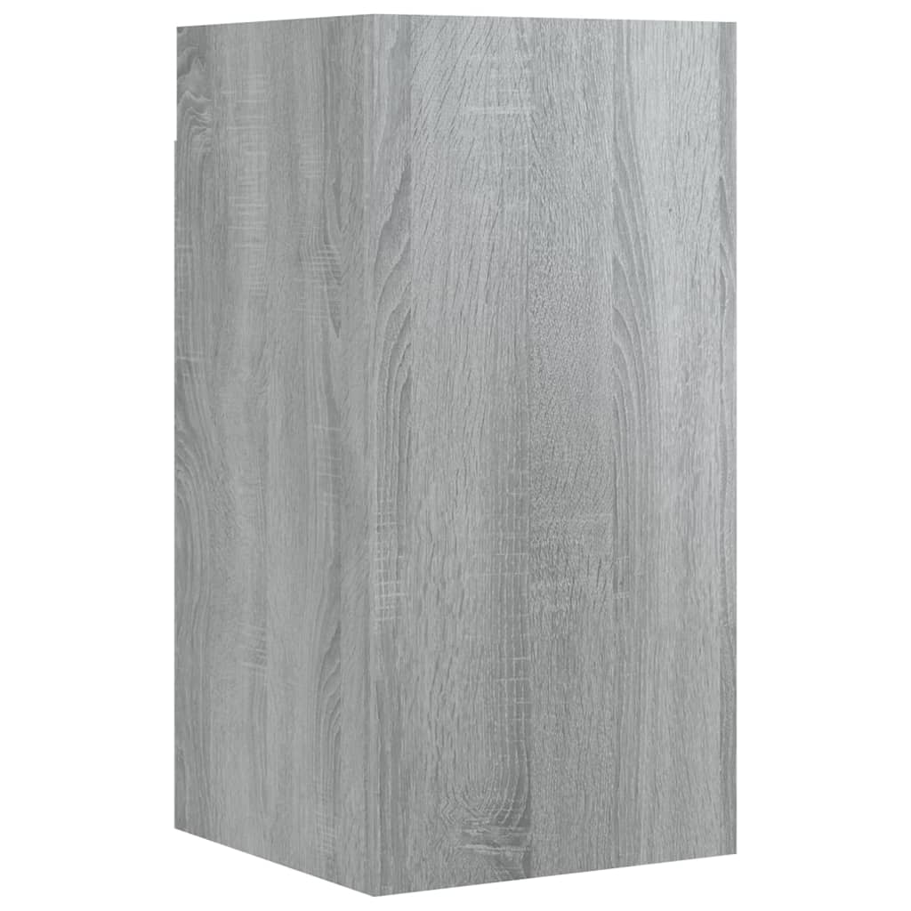 7 Piece TV Cabinet Set Grey Sonoma Engineered Wood