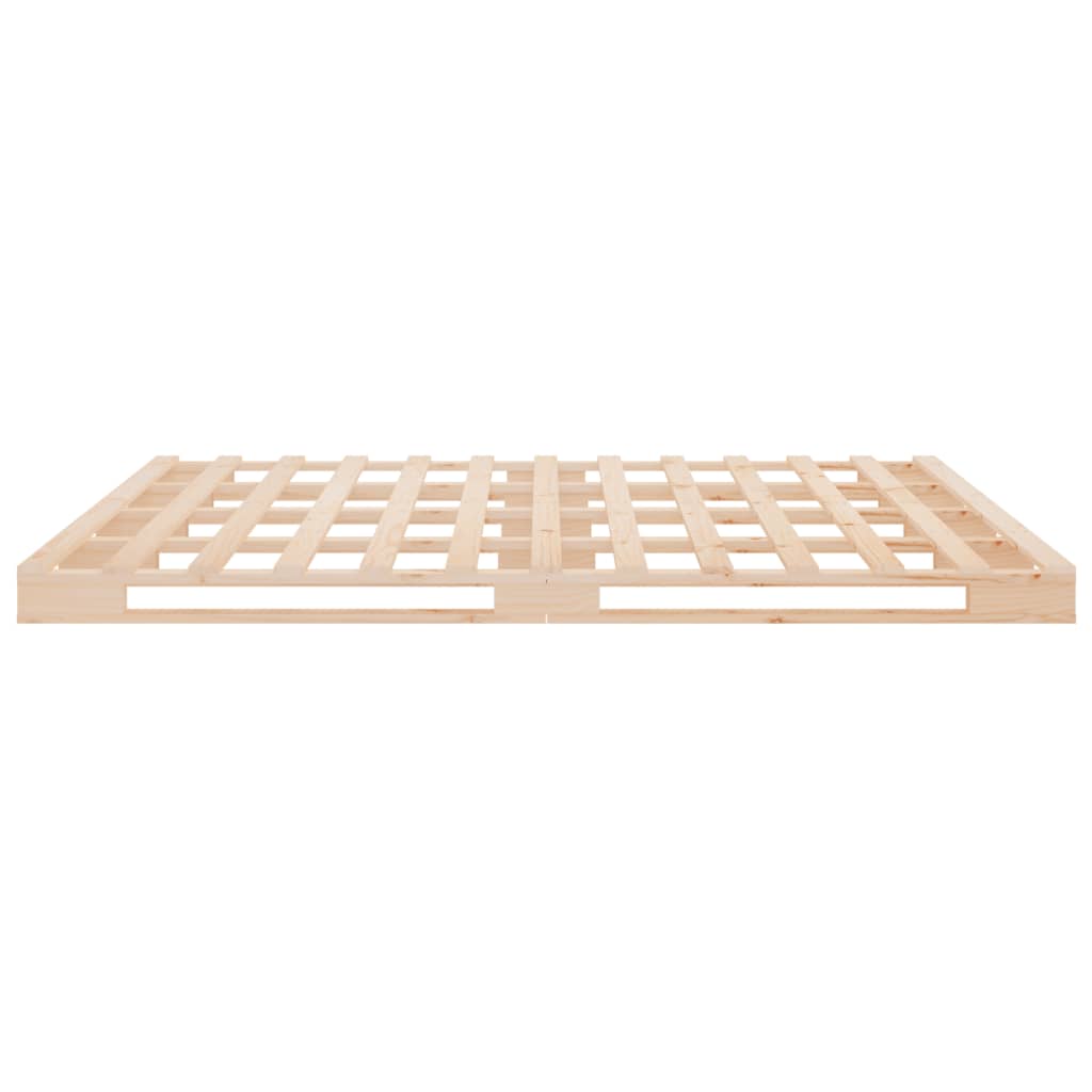 Bed Frame without Mattress 180x200 cm Super King Solid Wood Pine
