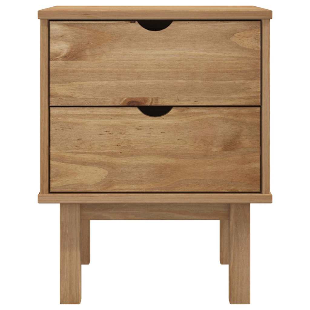 Bedside Cabinet "OTTA" 45x39x57 cm Solid Wood Pine
