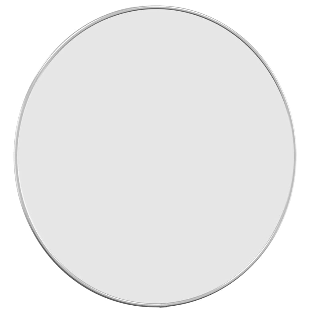 Wall Mirror Silver Ø 50 cm Round