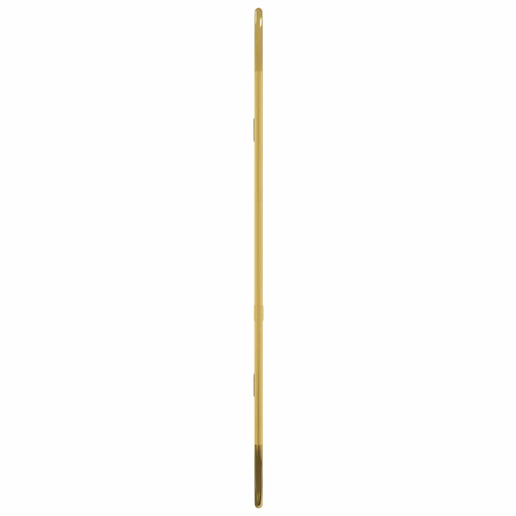 Wall Mirror Gold 50x20 cm Oval