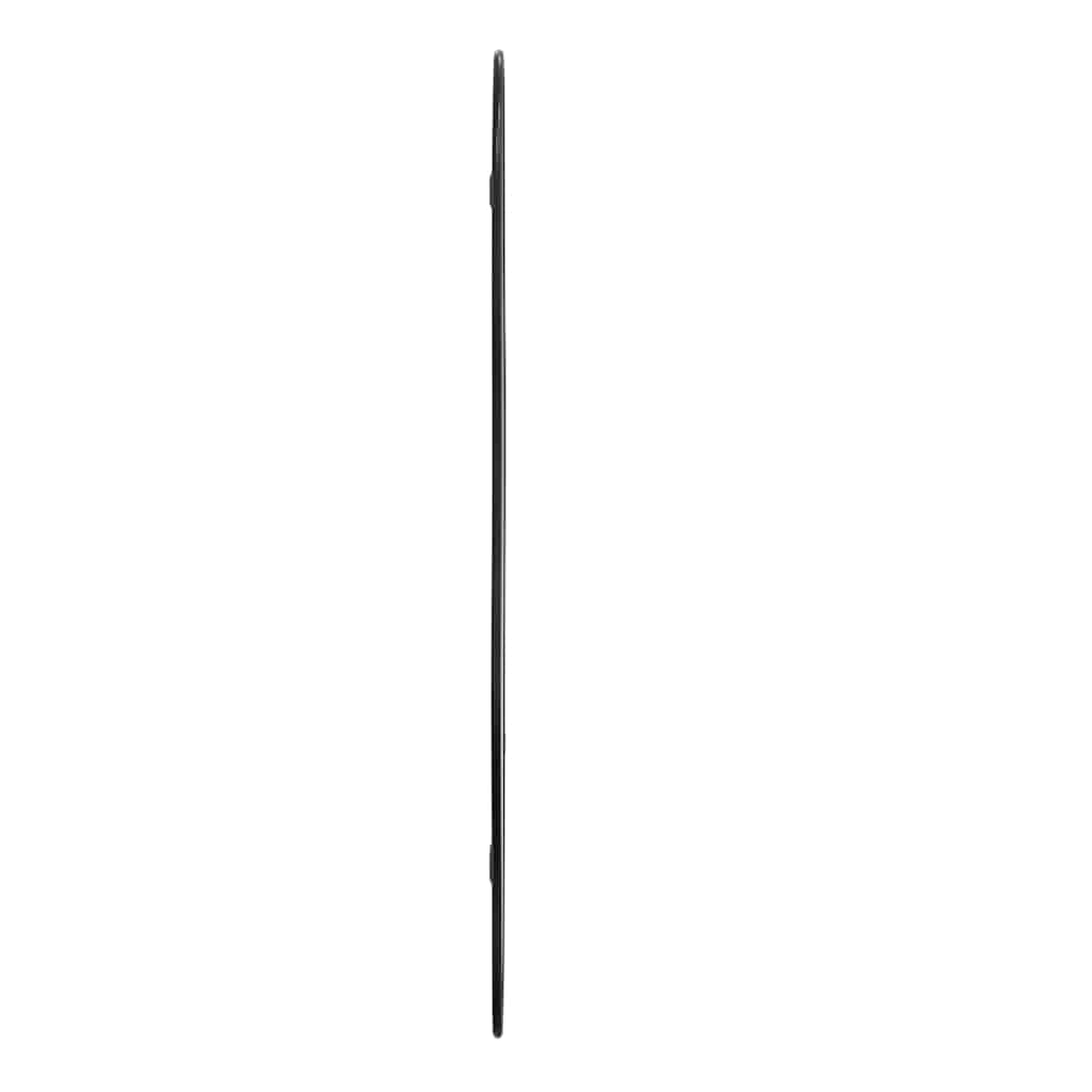 Wall Mirror Black 70x30 cm