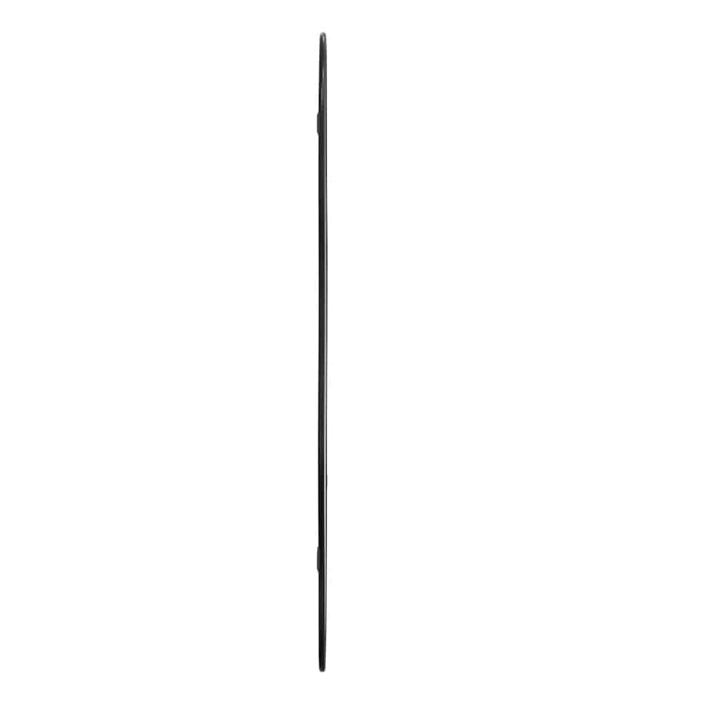Wall Mirror Black 80x35 cm