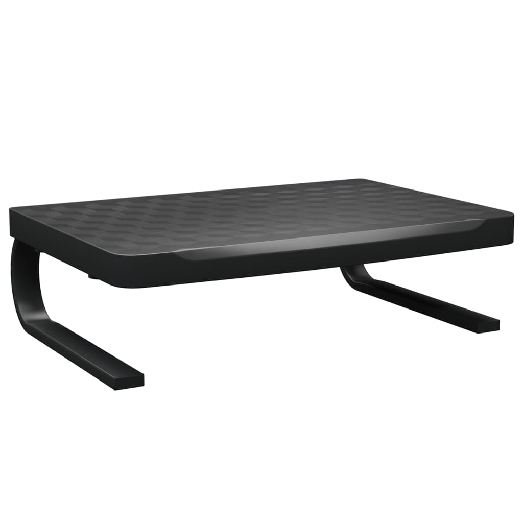 vidaXL Monitor Stand Black 37x28x11.5 cm