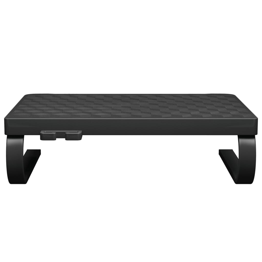 vidaXL Monitor Stand Black 37x28x11.5 cm