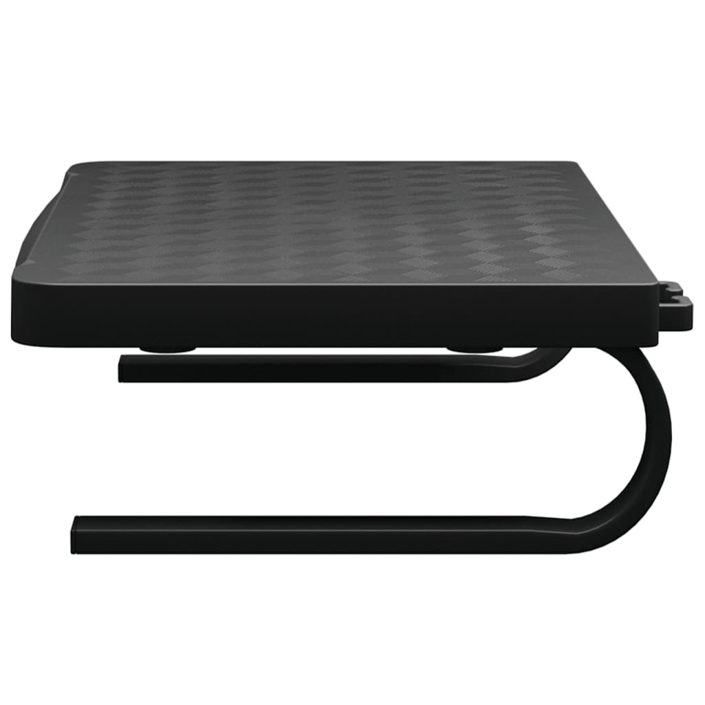 vidaXL Monitor Stand Black 37x28x11.5 cm