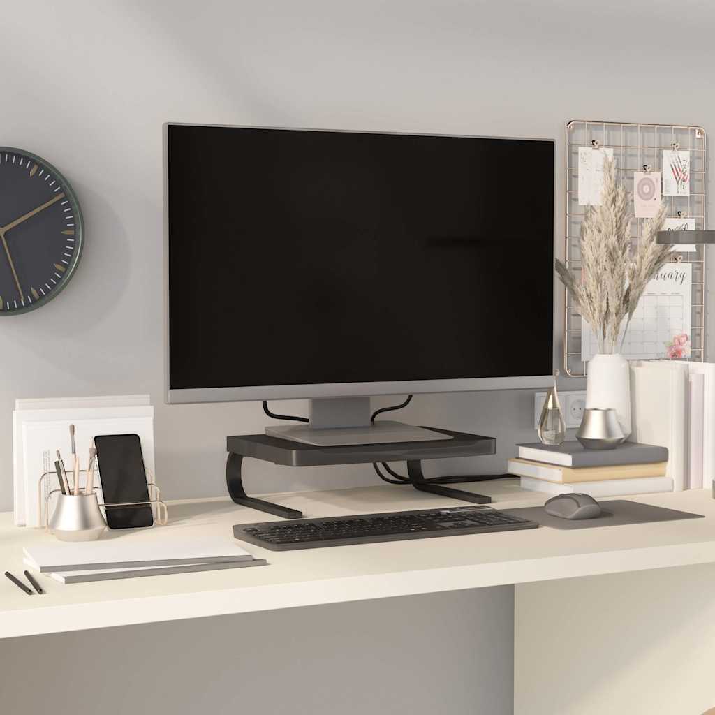 Monitor Stand Black 37x28x11,5 cm