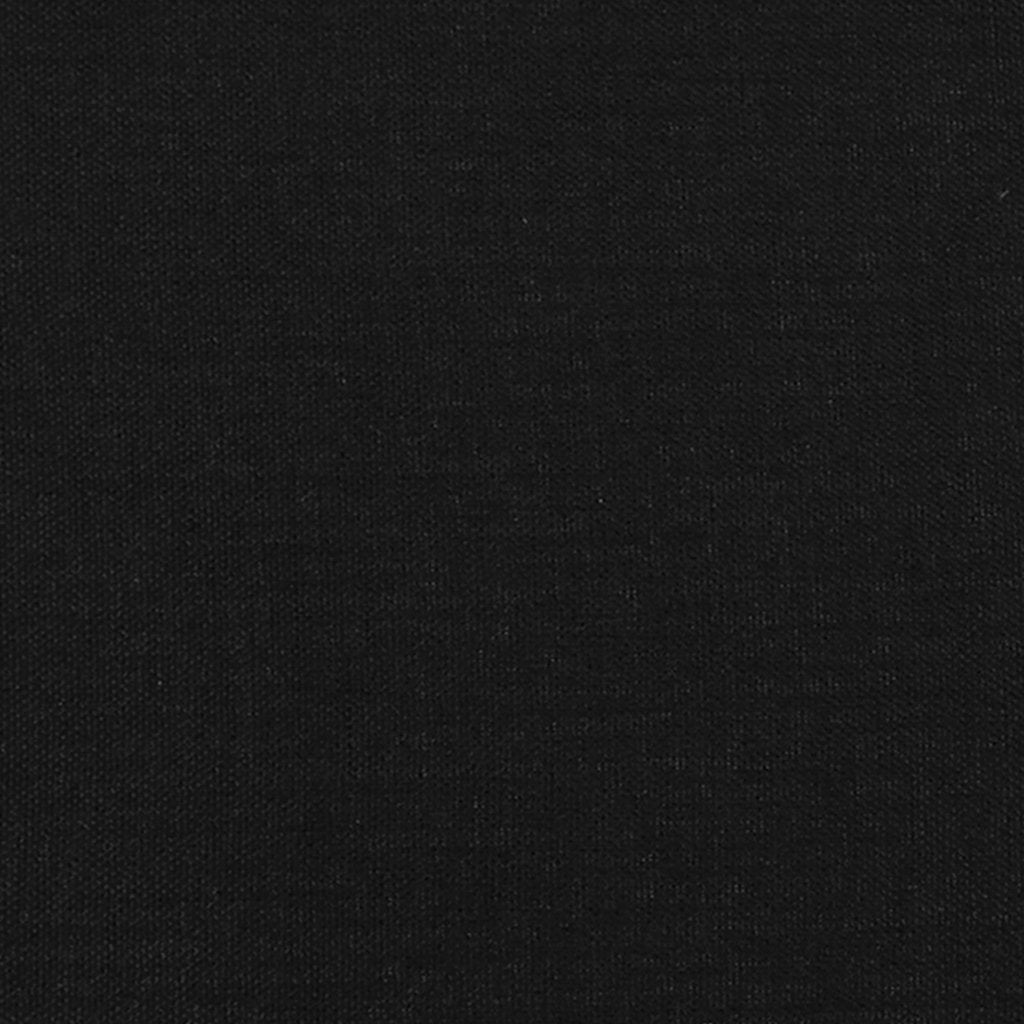 Bed Frame without Mattress Black 135x190 cm Double Double Fabric