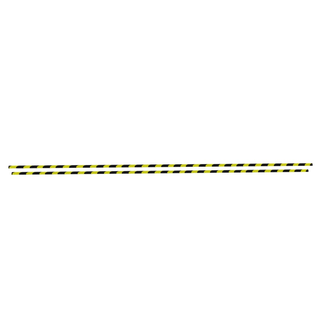 Corner Protectors 2 pcs Yellow&Black 4x3x100 cm PU