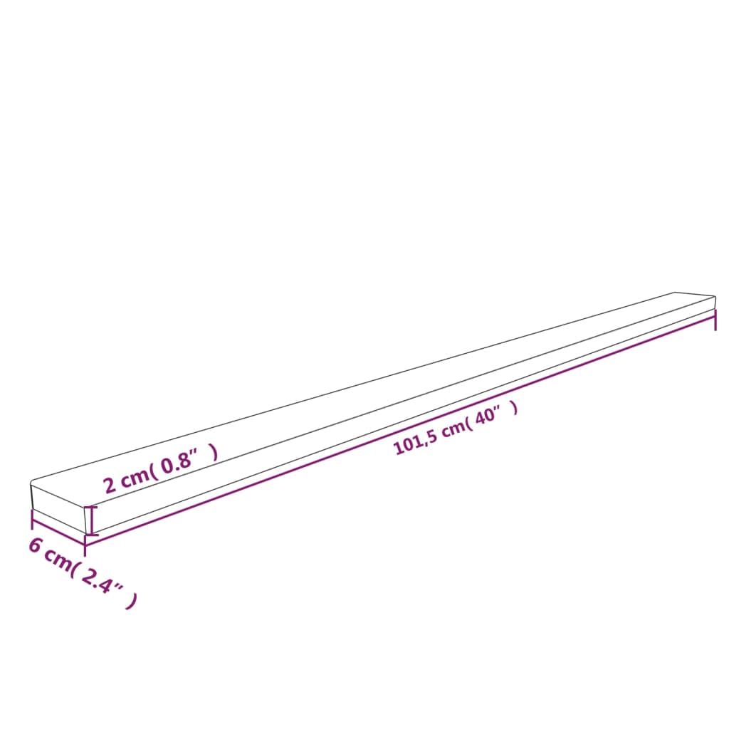 Corner Protectors 2 pcs Yellow&Black 6x2x101.5 cm PU
