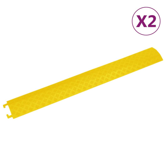 Cable Protector Ramps 2 pcs 98.5 cm Yellow