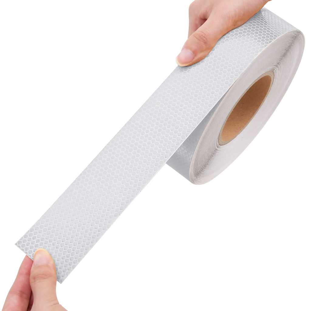 Reflective Tape White 5 cmx50 m PVC