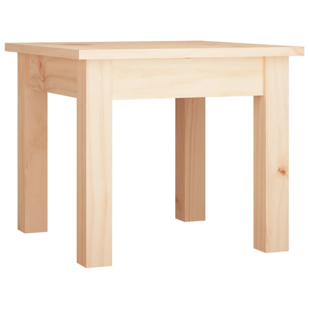 vidaXL Coffee Table 35x35x30 cm Solid Wood Pine