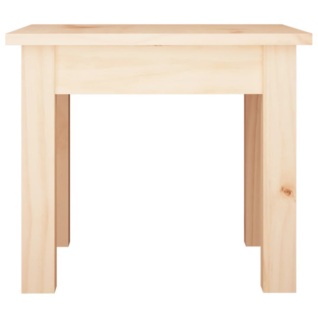 vidaXL Coffee Table 35x35x30 cm Solid Wood Pine