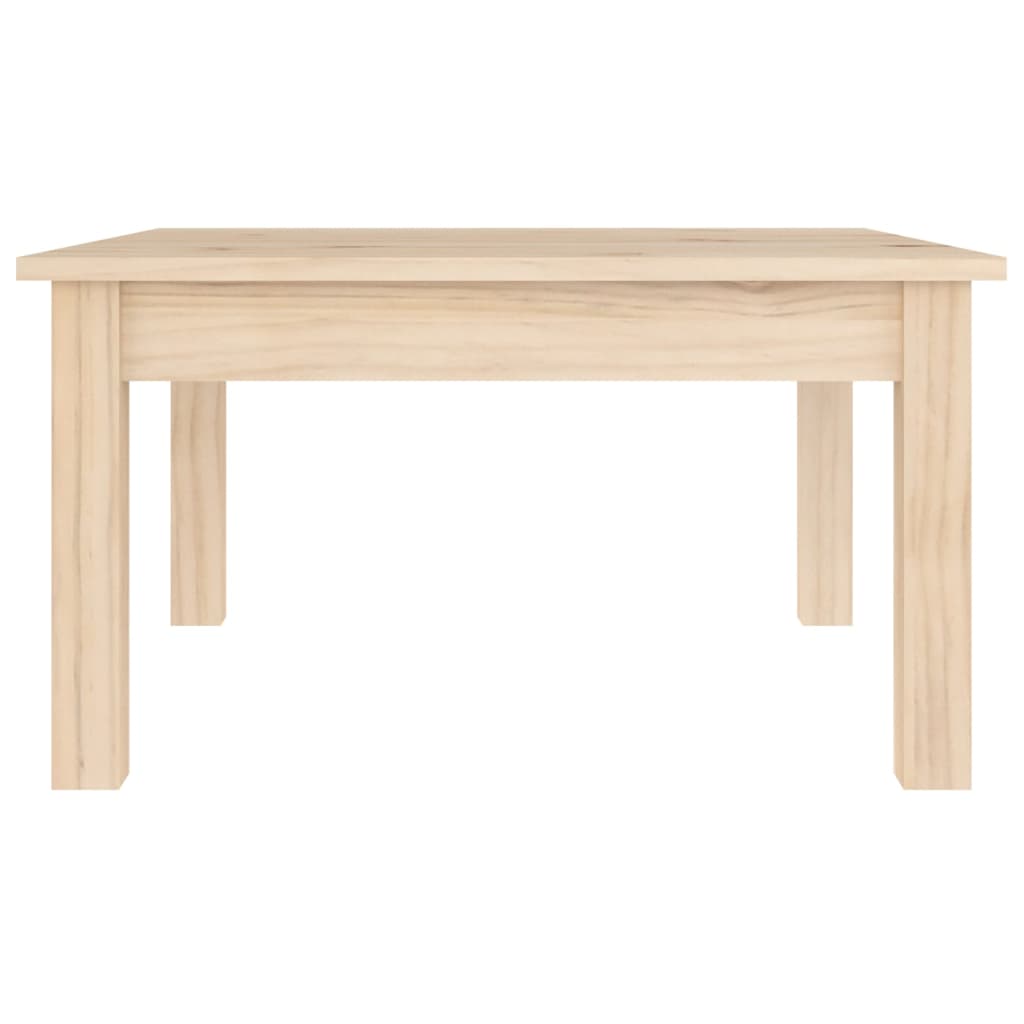 vidaXL Coffee Table 55x55x30 cm Solid Wood Pine