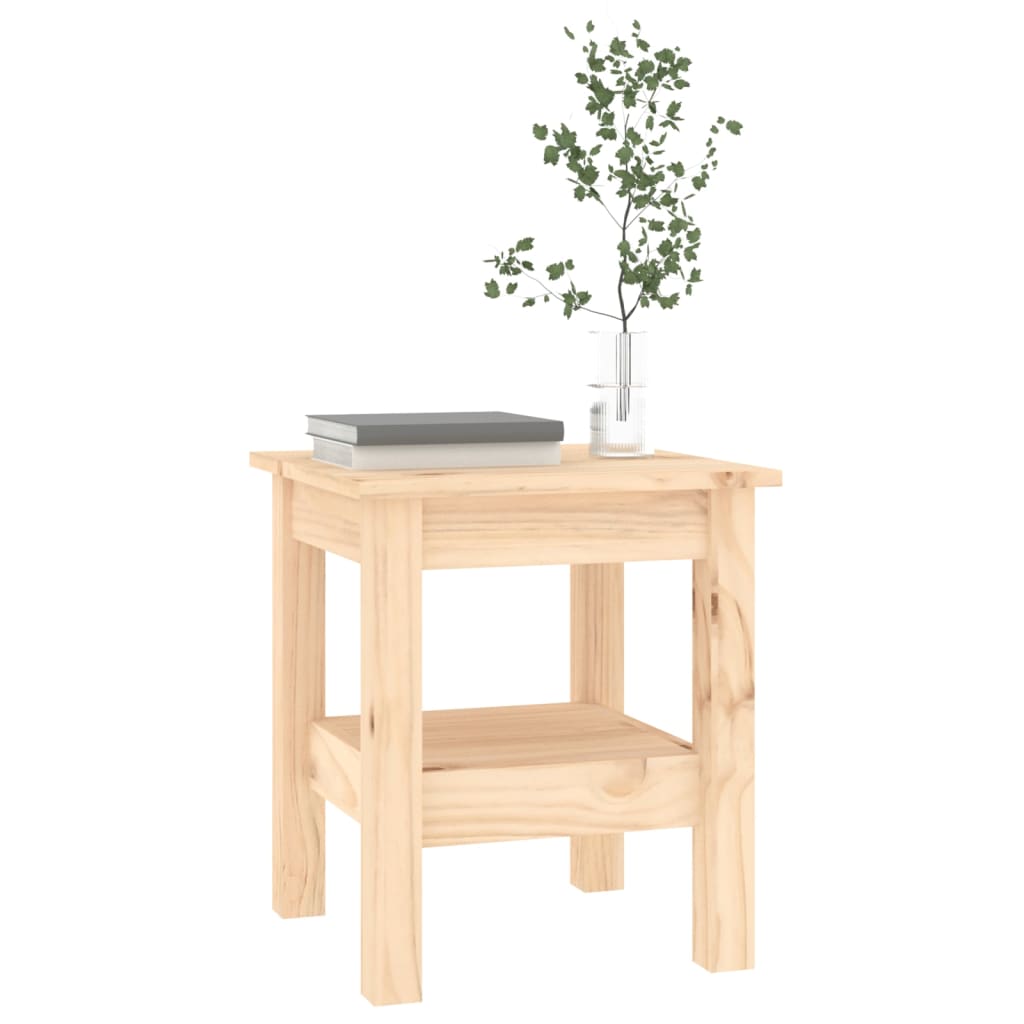 vidaXL Coffee Table 35x35x40 cm Solid Wood Pine