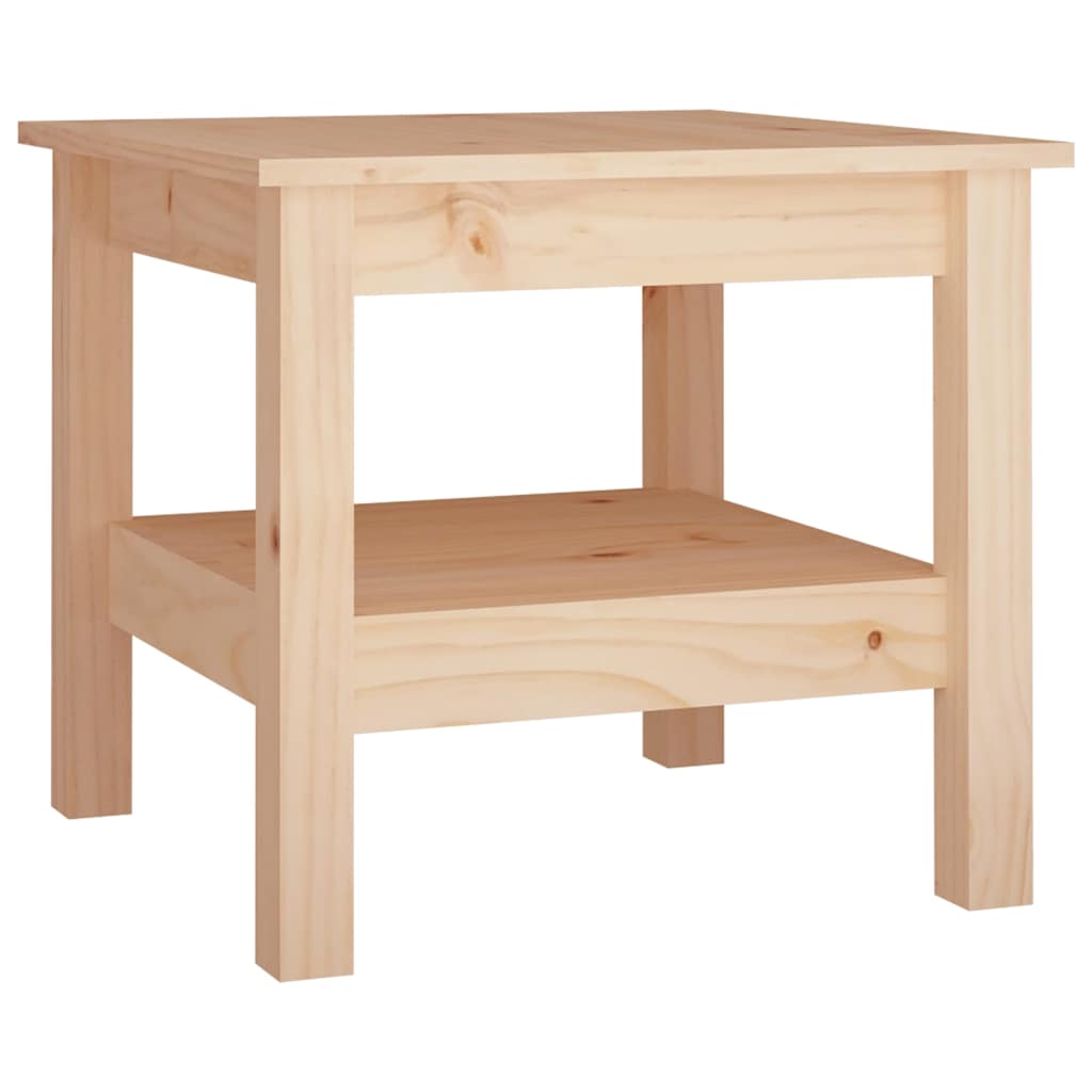 814264 vidaXL Coffee Table 45x45x40 cm Solid Wood Pine