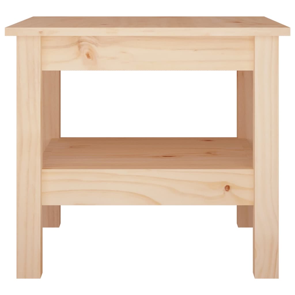 814264 vidaXL Coffee Table 45x45x40 cm Solid Wood Pine
