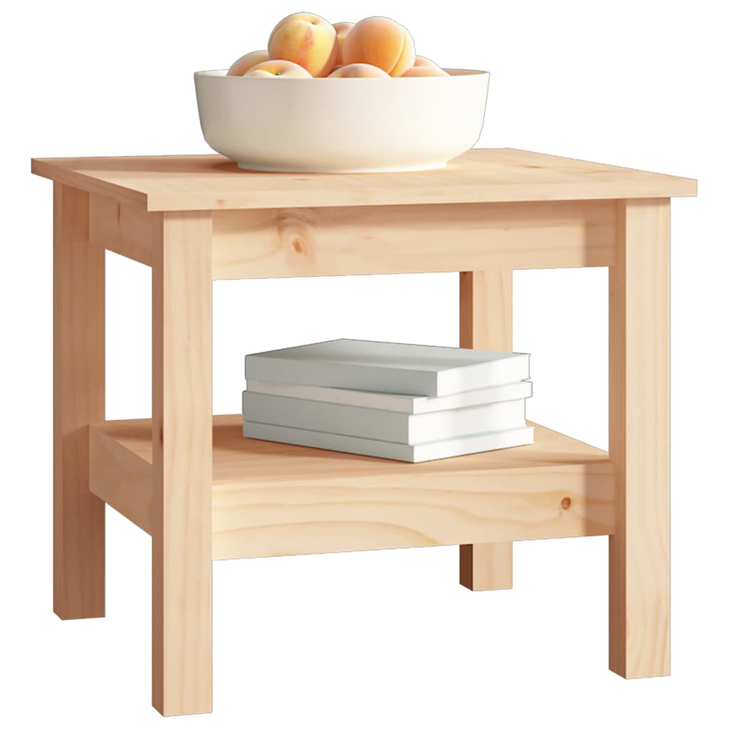 814264 vidaXL Coffee Table 45x45x40 cm Solid Wood Pine
