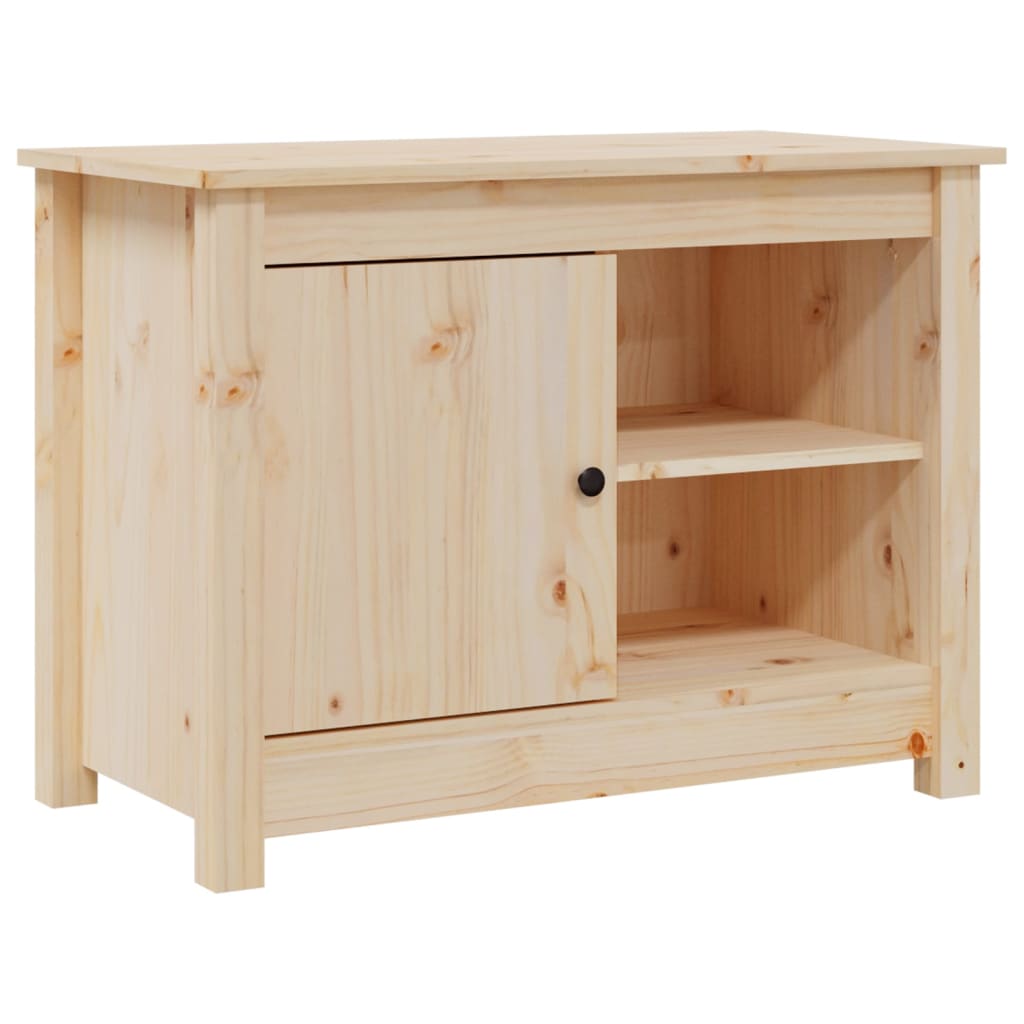 814579 vidaXL TV Cabinet 70x36,5x52 cm Solid Wood Pine