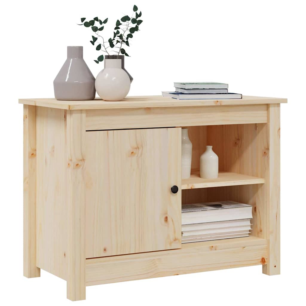 814579 vidaXL TV Cabinet 70x36,5x52 cm Solid Wood Pine