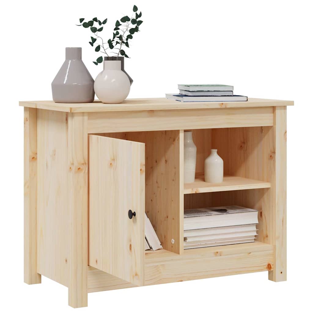 814579 vidaXL TV Cabinet 70x36,5x52 cm Solid Wood Pine