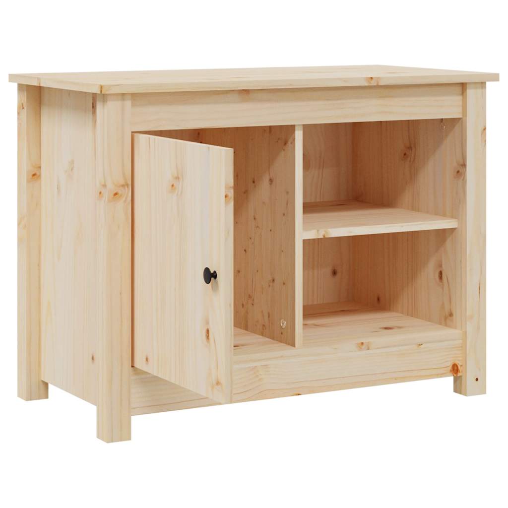 814579 vidaXL TV Cabinet 70x36,5x52 cm Solid Wood Pine