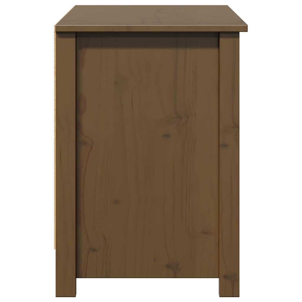 TV Cabinet Honey Brown 103x36,5x52 cm Solid Wood Pine