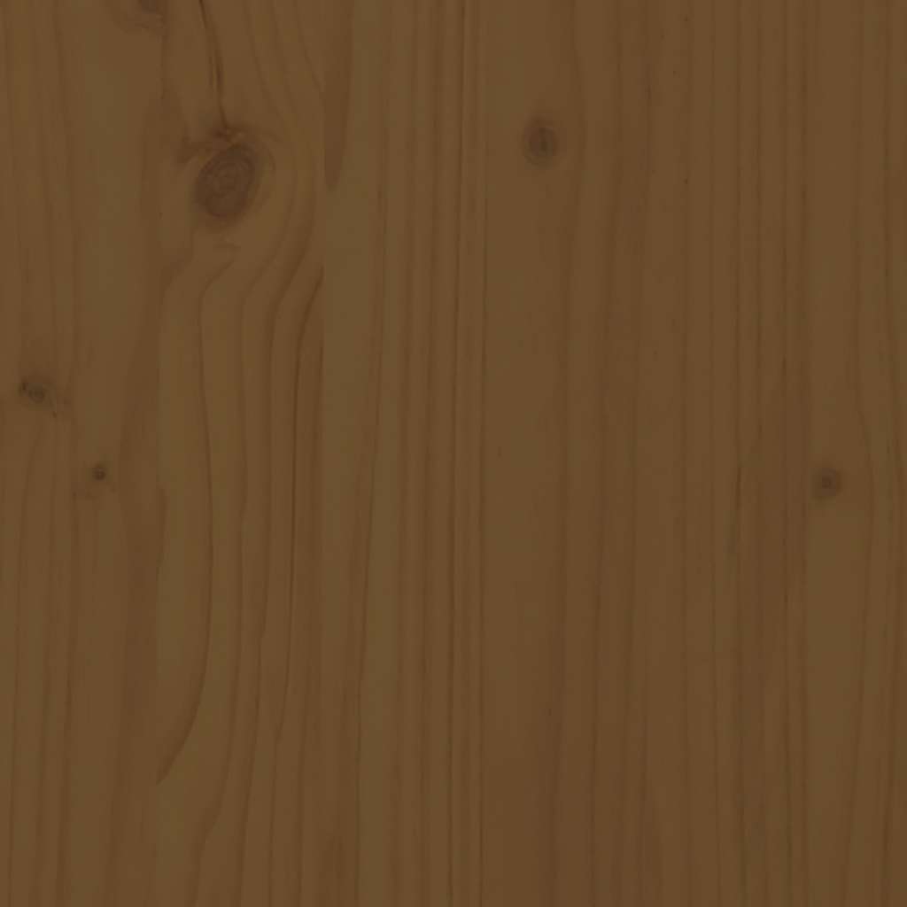 TV Cabinet Honey Brown 103x36,5x52 cm Solid Wood Pine