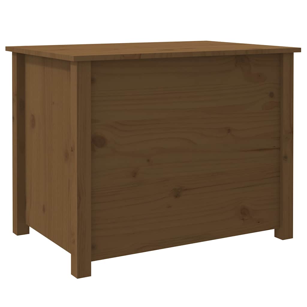 Coffee Table Honey Brown 71x49x55 cm Solid Wood Pine