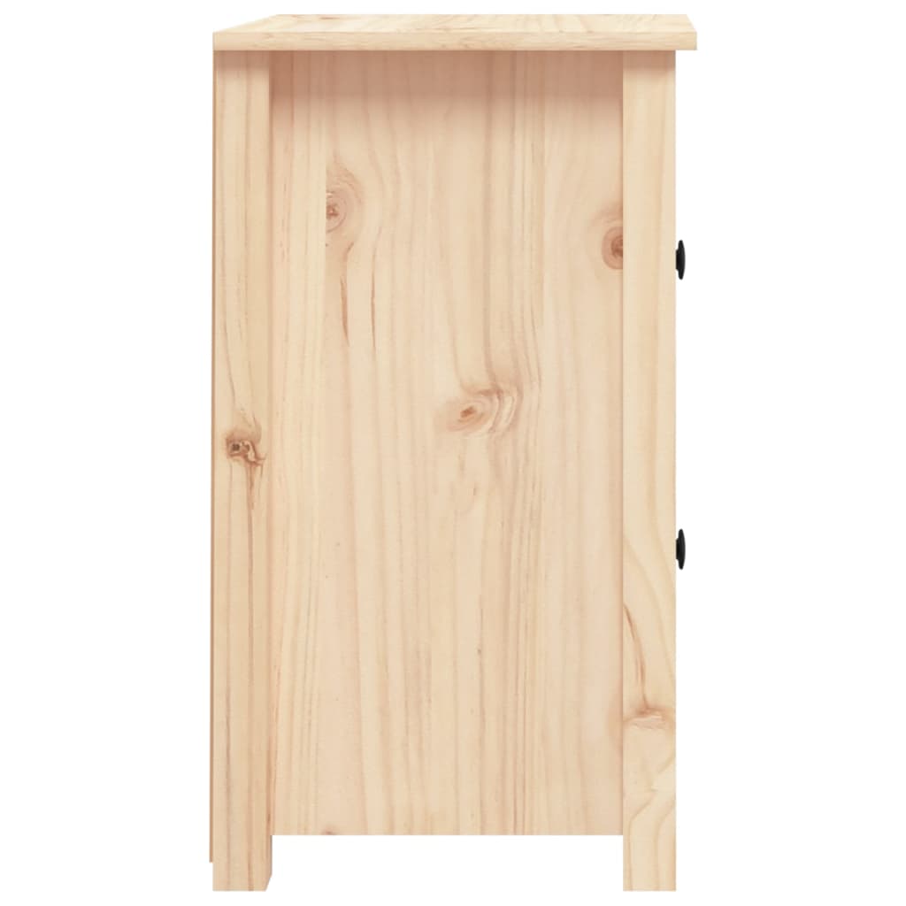 vidaXL Bedside Cabinets 2 pcs 40x35x61.5 cm Solid Wood Pine