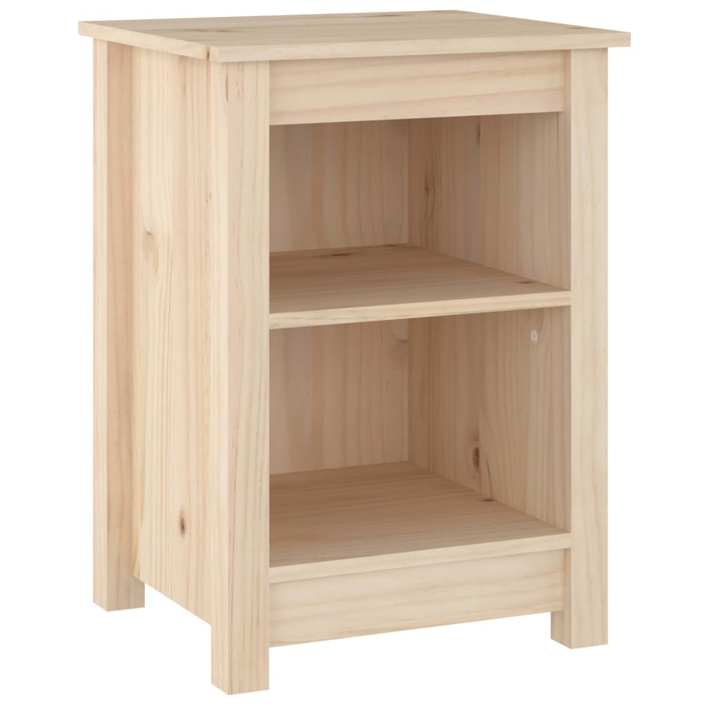 vidaXL Bedside Cabinets 2 pcs 40x35x55 cm Solid Wood Pine